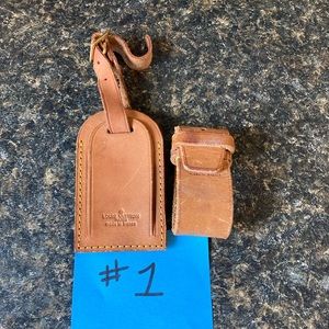 LV Luggage Tag Set